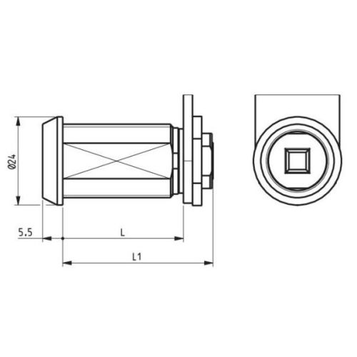 Batteuse type 911-220 C6 1/2 tour CF6=1700-13 - RONIS - 11003 pas cher Secondaire 2 L