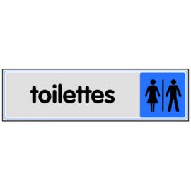 Plaque toilettes H/F Novap en plexi couleur - 4033686 photo du produit Principale M