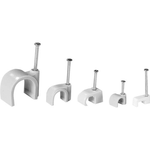 Attaches pontets blanc 9mm boîte de 100 - L'EBENOID - 068339 pas cher