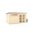 Abri de jardin en bois SHELTY+ Modern 10,9 m² FOREST STYLE 3831 photo du produit