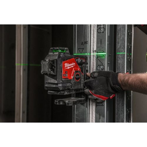 Laser 3 lignes 12 V M12 3PL 360° (pack complet) + 1 batterie 4 Ah + chargeur en coffret Packout MILWAUKEE 4933478960 photo du produit Secondaire 7 L