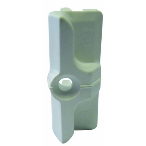 Gâche galet nylon blanc pour PVC - FERCO - E-18940-00-0-7 pas cher Secondaire 2 L