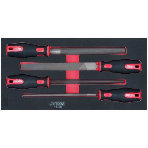 Module de limes demi-douces 4 pièces KS TOOLS 713.3004 photo du produit