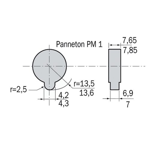 Cylindre à double entrée 5G à panneton réduit PM1 30x30 - HERACLES - C100010PM1 pas cher Secondaire 3 L