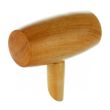 Maillet en bois naturel 50 mm - MOB OUTILLAGE - 368500201 photo du produit Secondaire 1 S