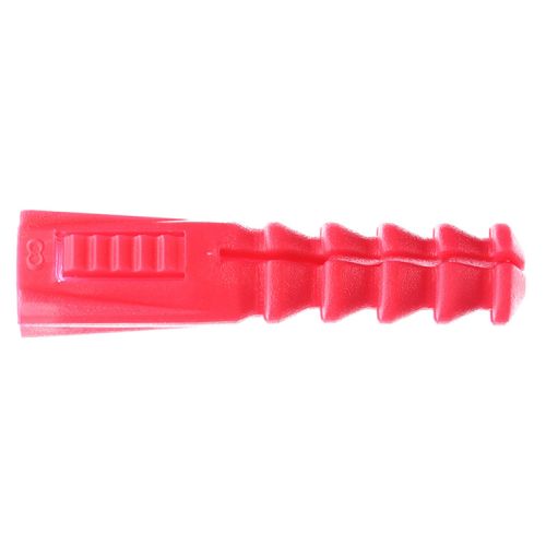 Cheville multi-mat&eacute;riau R8 rouge sans collerette 8x39mm bo&icirc;te de 100 - RAM - 0771103 pas cher