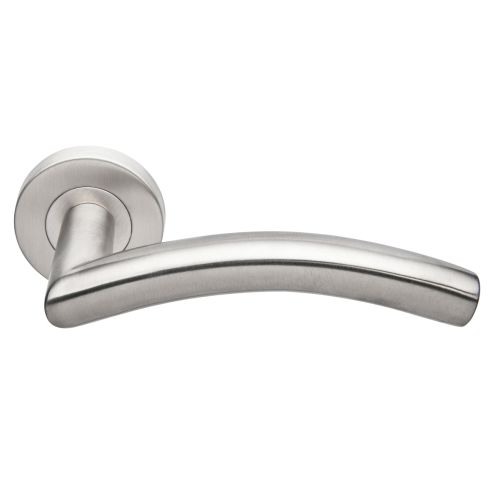 Béquille double JADE sur rosace bec de cane inox 1494 - HERACLES - B-INOX-04 pas cher Secondaire 1 L