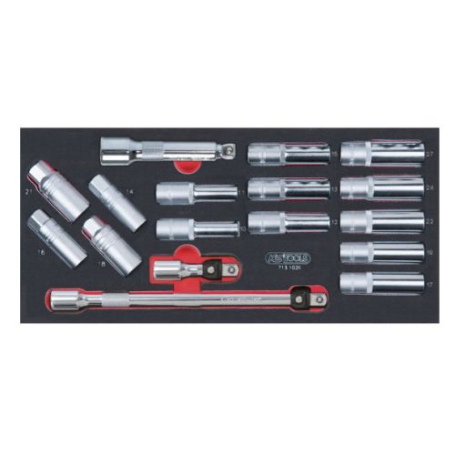 Composition d'outils 3 tiroirs pour servante 158 pièces KS TOOLS 714.0158 photo du produit Secondaire 6 L