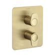 Mitigeur bain-douche thermostatique à encastrer 2 voies ALEXIA 368712SOC - RAMON SOLER - 36D302474 pas cher