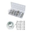 Assortiment d'écrous autobloquants UNF 100 pièces KS TOOLS 970.0490 photo du produit Secondaire 1 S