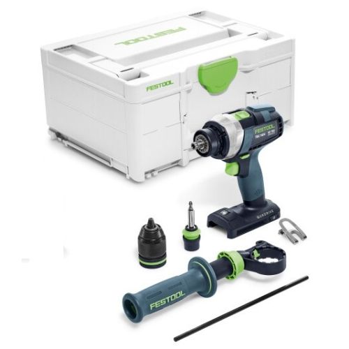 Perceuse-visseuse 18V QUADRIVE TDC 18/4 I-Basic-5,0 + Systainer SYS3 FESTOOL 577052 photo du produit Secondaire 1 L