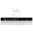 Extracteurs autoserrants pour prise extérieure griffes fines 45mm - FACOM - U.14L pas cher Secondaire 1 S