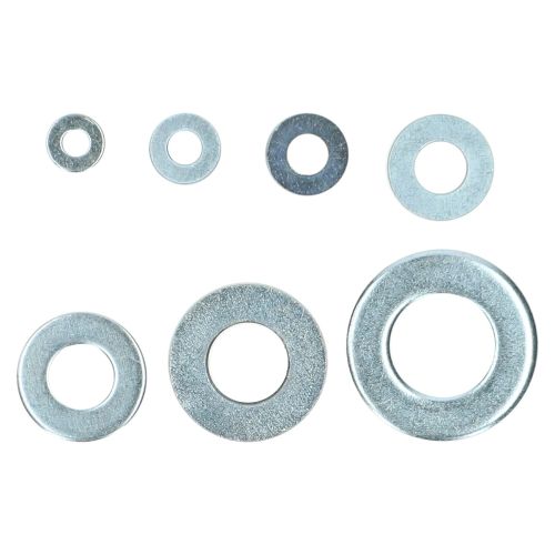 Rondelles M acier zingué blanc NFE 25513 coffret de 855 - ULTIMA - COF912 pas cher Secondaire 4 L