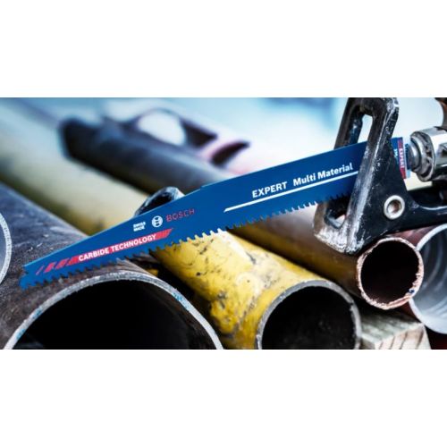 Lame de scie sabre Multimaterial S1256 XHM 300mm - BOSCH - 2608900394 pas cher Secondaire 1 L