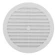 Grille de ventilation ronde 100cm² avec moustiquaire - NICOLL - 1B113 pas cher
