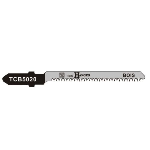 Pack de 5 lames de scie sauteuse TCB5020 pour le bois 50 mm HANGER 150217 photo du produit Principale L