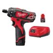 Perceuse visseuse 12 V M12 BD-202C + 2 batteries 2 Ah + chargeur + coffret MILWAUKEE 4933441900 photo du produit