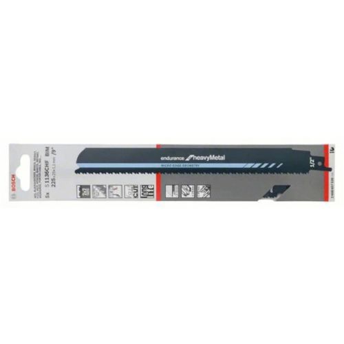 Lames de scie sauteuse S 1136 CHF Endurance for Heavy Metal BOSCH 2608657526 photo du produit Secondaire 6 L