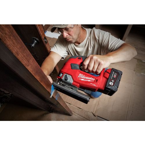 Scie sauteuse 18 V M18 FUEL FJS-502X + 2 batteries 5 Ah + chargeur + coffret HD BOX MILWAUKEE 4933464727 photo du produit Secondaire 8 L