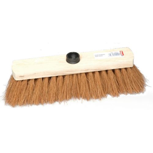Balai coco avec monture en bois et douille à vis 29 cm BROSSERIE THOMAS 101D photo du produit Principale L