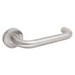 Béquille double XL sur rosace JADE bec de cane spécial PMR inox 1294 Héraclès B-INOX-02XL photo du produit