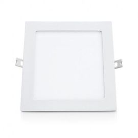 Plafonnier LED SLIMY CARRE Miidex Lighting blanc 200 x 200 mm 18 W 4000 K - 77652 photo du produit Principale M