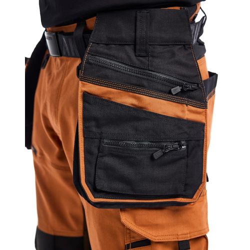 Pantalon artisan stretch STRIKER rouille/noir T38L - BL&Aring;KL&Auml;DER - 197011494099C144 pas cher Secondaire 5 L