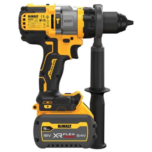 Perceuse-visseuse à percussion XRP 18V + 1 batterie XR Flexvolt 3/9 Ah + chargeur + coffret TSTAK DEWALT DCD999X1-QW photo du produit Secondaire 3 L