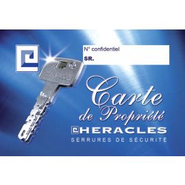 Serrure monopoint en applique MX4500 SR cylindre 45 mm brun tané HERACLES photo du produit Principale M