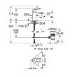 Mitigeur de lavabo START LOOP Taille S monocommande GROHE 23349000 photo du produit Secondaire 1 S