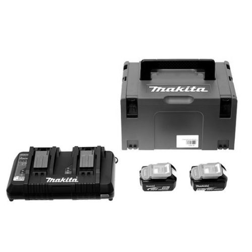 Scie plongeante 36V + 2 batteries 5 Ah + chargeur en coffret MAKPAC - MAKITA - DSP600PT2J pas cher Secondaire 2 L