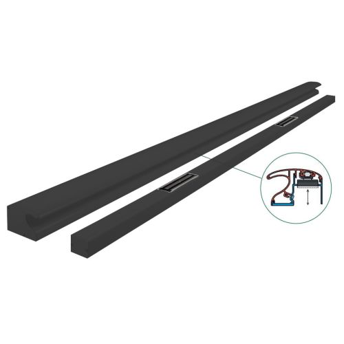 Paire de bouchon pour bandeau r&eacute;novation argent HERACLES PL-PBOUCHONR photo du produit Secondaire 3 L