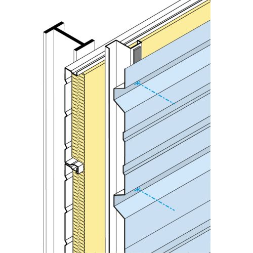 Vis Couture CAPINOX 4/2C + VI16 t&ecirc;te hexagonale 4,8x20mm RAL1015 100p - ETANCO - 263151-014 pas cher Secondaire 3 L