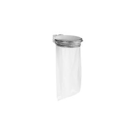 Support mural COLLECMUR EXTREME pour sac de 110L avec couvercle galvanis&eacute; - ROSSIGNOL - 57798 pas cher Principale M