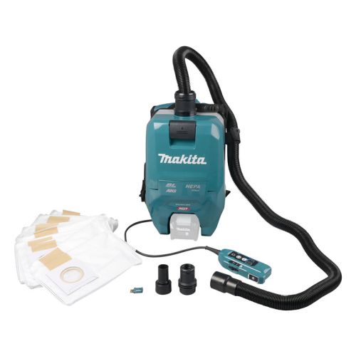 Aspirateur à dos XGT 40 V Max + AWS + carton (sans batterie ni chargeur) MAKITA VC009GZ01 photo du produit