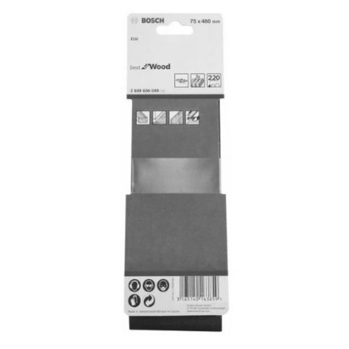 Bande abrasive pour ponceuses X440 Best for Wood and Paint grain 60 L 610mm - BOSCH - 2608606130 pas cher Secondaire 9 L