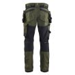 Pantalon stretch 2D poche flottante vert forêt/gris T40L BLAKLADER 175018324298C146 photo du produit Secondaire 1 S