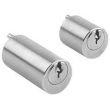 Jeu de cylindres 45mm laiton poli pour verrou trois clés - JPM - 835745-01-0A pas cher