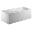 Tablier de baignoire mélaminé blanc 170x54 - AQUARINE - 200396 pas cher