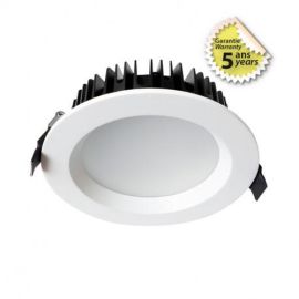 Spot LED fixe ACTURUS Miidex Lighting blanc rond 28 W 4000 K - 765130 photo du produit Principale M