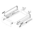 Cote double paroi ANTARO blumotion hauteur 98,5mm 270mm - BLUM - INT358M270GR pas cher