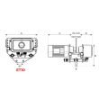 Chariot porte-palan Stockman motorisé 2000 kg - ET20 photo du produit Secondaire 2 S