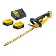 Taille-haies XR 18 V + 2 batteries Li-ion 5 Ah + chargeur DEWALT DCM563P2 photo du produit