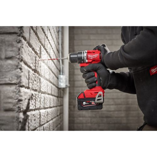 Perceuse visseuse M18 18 V M18 BLDDRC-502C brushless + 2 batteries 5 Ah en coffret MILWAUKEE 4933492835 photo du produit Secondaire 6 L