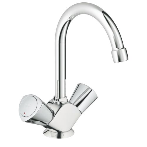 Mélangeur de lavabo COSTA S monotrou bec pivotant GROHE 21097001 photo du produit