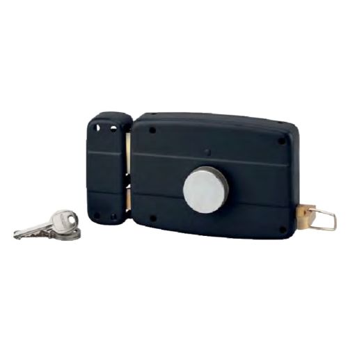 Serrure garage bouton tirage 140 x 90 mm droite THIRARD 00000047 photo du produit Secondaire 1 L