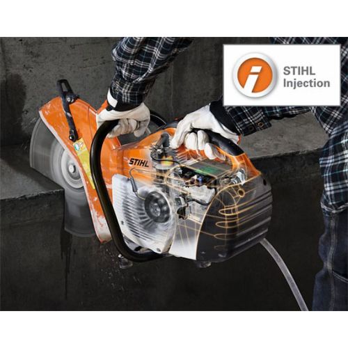 Découpeuse à disque thermique 72,2cm³ TS 500i 350 mm/14'' - STIHL - 4250-011-2810 pas cher Secondaire 3 L