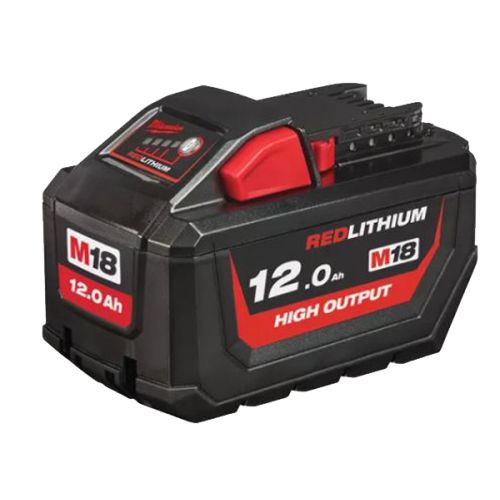 Batterie HIGH OUTPUT M18 HB12 18 V - 12 Ah MILWAUKEE 4932464260 photo du produit Secondaire 1 L