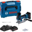 Scie sauteuse 18 V GST 18V-155 SC + 2 batteries ProCore 4 Ah + chargeur en coffret L-BOXX BOSCH 06015B0002 photo du produit