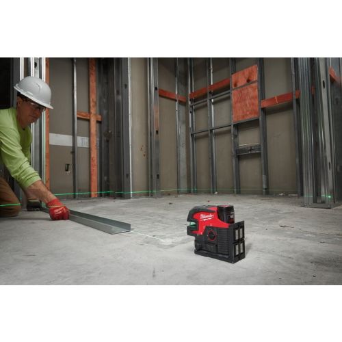 Laser vert 2 lignes 4 points 12 V M12 CLL4P-0C (sans batterie ni chargeur) en coffret MILWAUKEE 4933479202 photo du produit Secondaire 3 L
